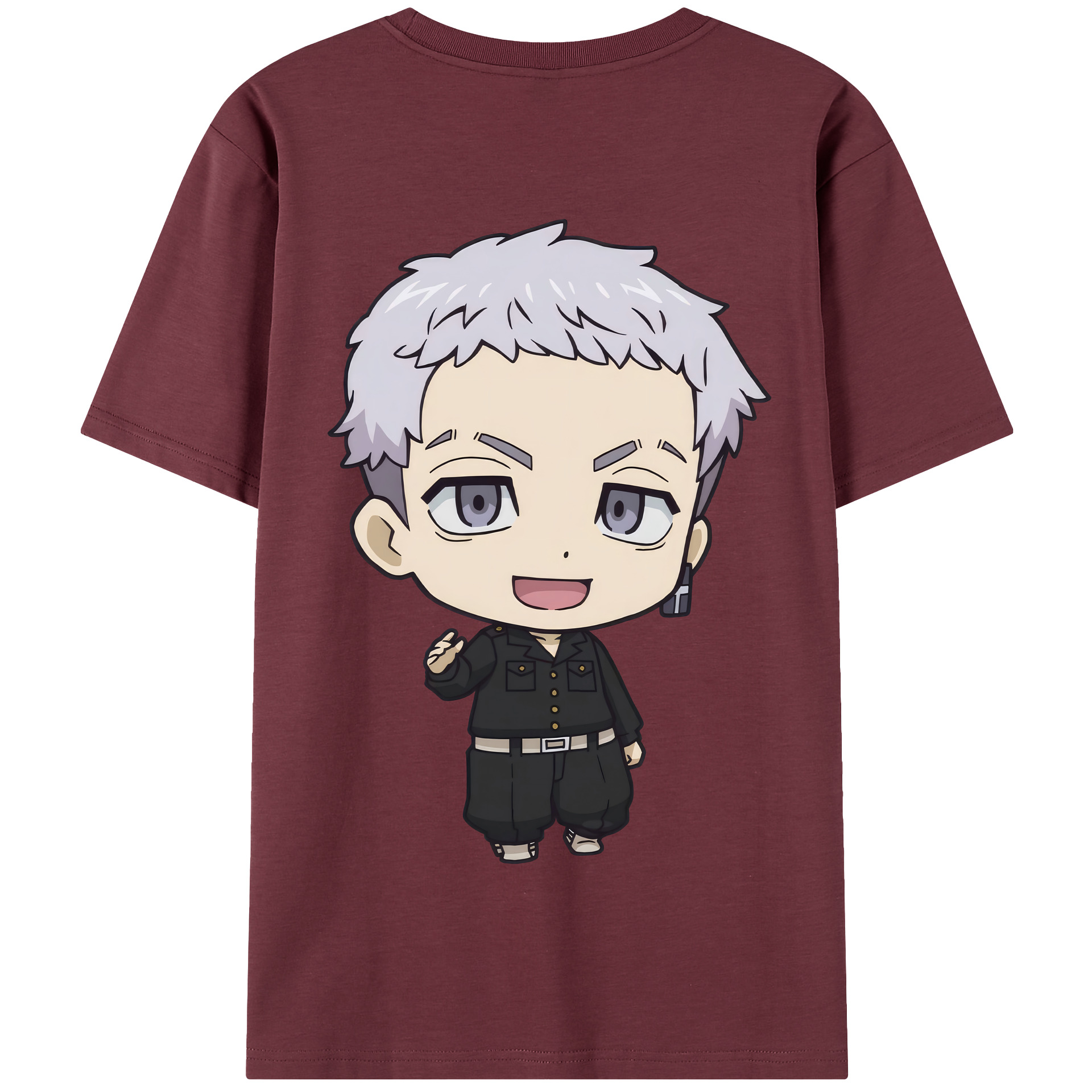 （画像用） 東京リベンジャーズ Tokyo Revengers 綿100％半袖Tシャツ（背面プリント）